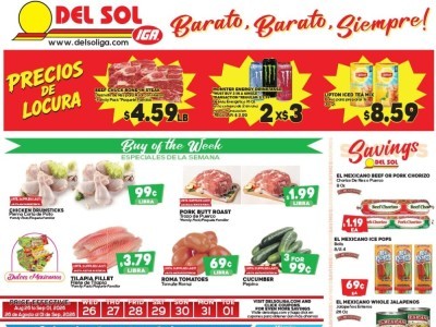Del Sol IGA Flyer