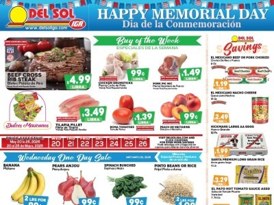 Thumbnail - Del Sol IGA Flyer - 08/05/2027 - 02/05/2028
