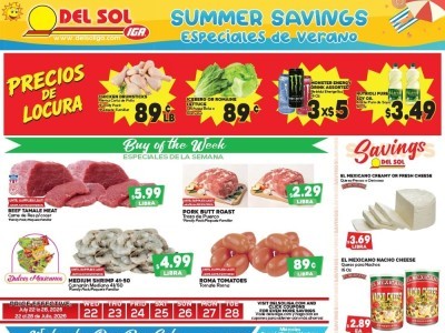 Del Sol IGA Flyer