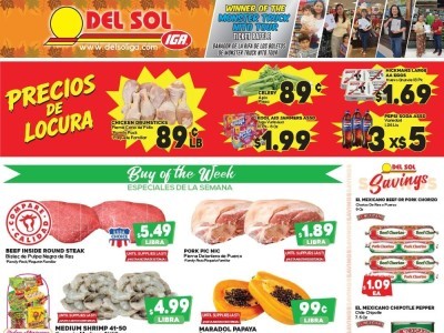 Thumbnail - Del Sol IGA Flyer - 09/30/2026 - 10/06/2026