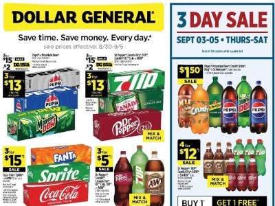 Dollar General circular Flyer