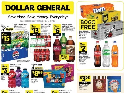 Dollar General circular Flyer