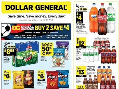 Dollar General circular Flyer