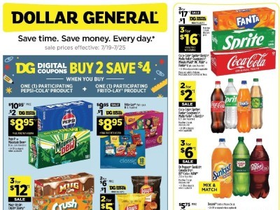 Dollar General circular Flyer