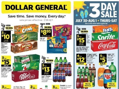 Dollar General circular Flyer