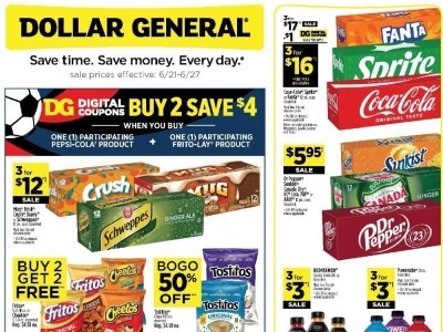 Dollar General circular Flyer