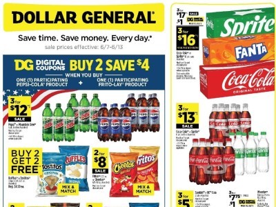 Dollar General circular Flyer