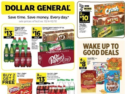 Dollar General circular Flyer