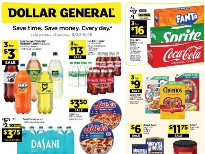 Dollar General circular Flyer