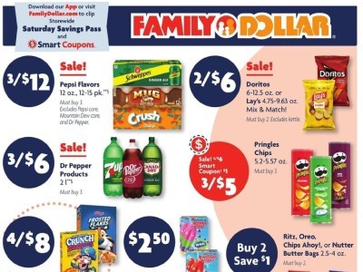 Family Dollar circular Flyer