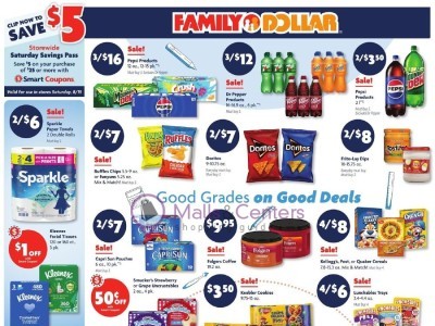Family Dollar circular Flyer