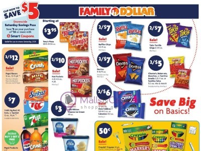 Family Dollar circular Flyer