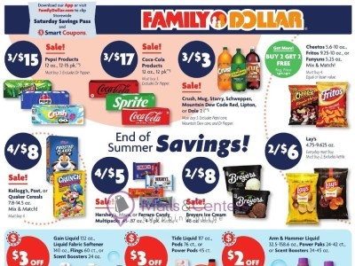 Family Dollar circular Flyer