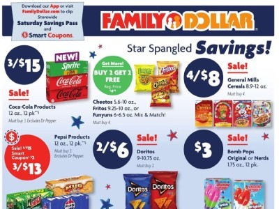 Family Dollar circular Flyer