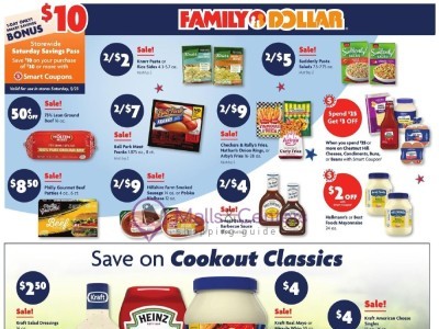 Family Dollar circular Flyer