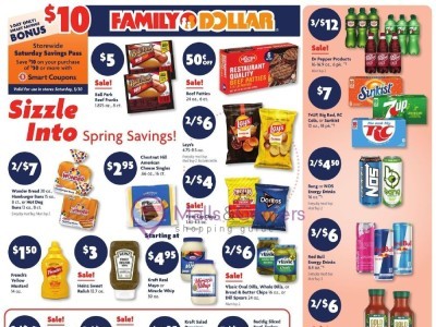 Family Dollar circular Flyer