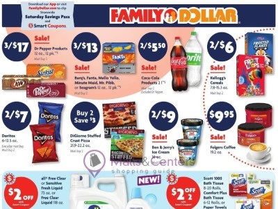 Family Dollar circular Flyer
