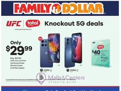 Thumbnail - Family Dollar specials Flyer - 08/01/2026 - 08/31/2026