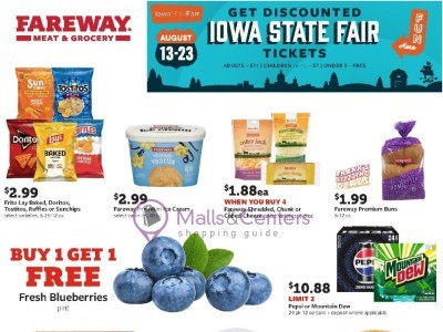 Thumbnail - Fareway Flyer - 07/13/2026 - 08/13/2026