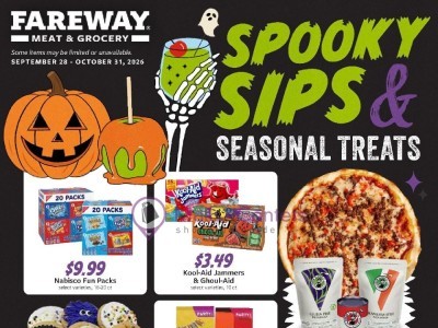 Thumbnail - Fareway Flyer - 09/28/2026 - 10/31/2026