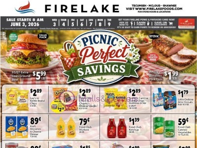 Thumbnail - FireLake Discount Foods Current Ad Flyer - 06/03/2026 - 06/09/2026