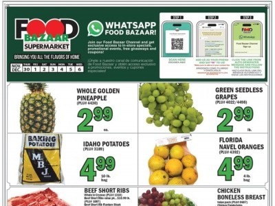 Thumbnail - Food Bazaar (Special Offer Of The Week) Flyer - 11/30/2023 - 12/06/2023