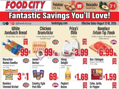 Food City Supermarkets Flyer