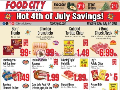 Food City Supermarkets Flyer