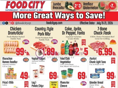 Food City Supermarkets Flyer