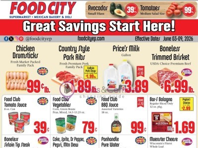 Food City Supermarkets Flyer