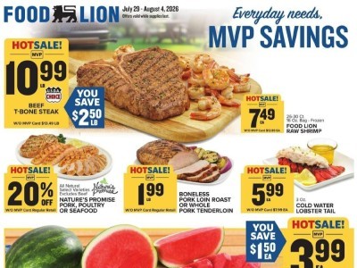 Food Lion weekly Flyer