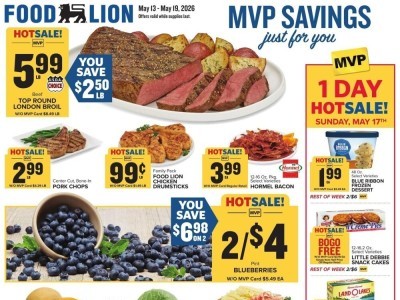 Thumbnail - Food Lion weekly Flyer - 05/13/2026 - 05/19/2026