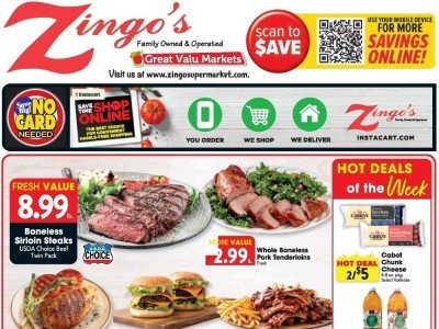Thumbnail - Great Valu Markets Current Ad Flyer - 07/19/2026 - 07/25/2026