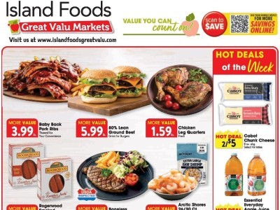 Thumbnail - Great Valu Markets Current Ad Flyer - 07/22/2026 - 07/28/2026