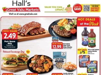 Thumbnail - Great Valu Markets Current Ad Flyer - 09/16/2026 - 09/22/2026