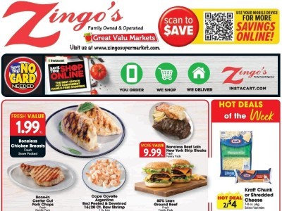 Thumbnail - Great Valu Markets Current Ad Flyer - 09/20/2026 - 09/26/2026