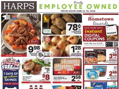 Harps Foods Flyer