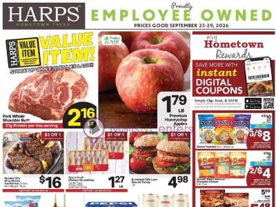 Harps Foods Flyer