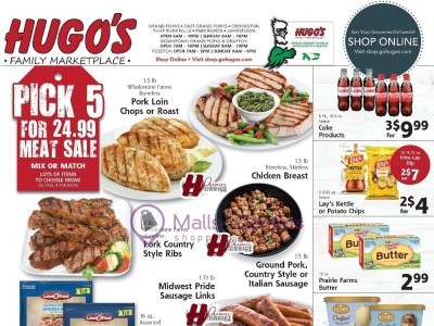 Hugo's Current Ad Flyer