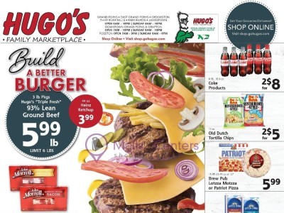 Hugo's Current Ad Flyer