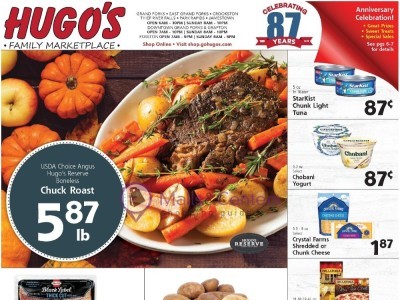 Thumbnail - Hugo's Current Ad Flyer - 09/19/2026 - 09/25/2026