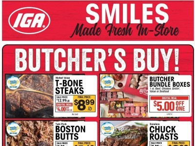 IGA Current Ad Flyer
