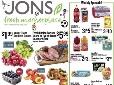 Jons Fresh Marketplace 12122 W Magnolia Blvd, Valley Village, CA 91607 Flyer