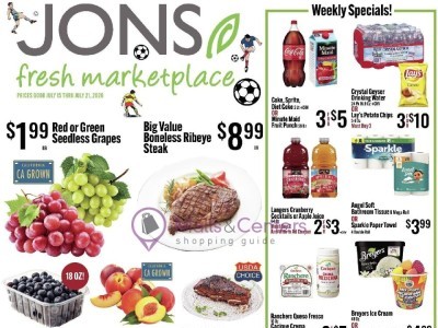 Jons Fresh Marketplace 15300 Goldenwest St, Westminster, CA 92683 Flyer