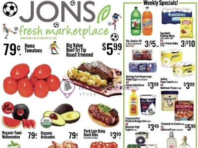Thumbnail - Jons Fresh Marketplace 15300 Goldenwest St, Westminster, CA 92683 Flyer - 06/10/2026 - 06/16/2026