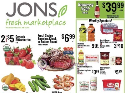 Thumbnail - Jons Fresh Marketplace 15300 Goldenwest St, Westminster, CA 92683 Flyer - 06/03/2026 - 06/09/2026