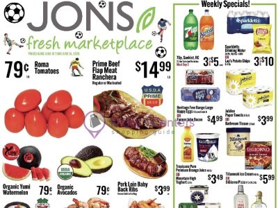 Jons Fresh Marketplace 1601 N Vermont Ave, Los Angeles, CA 90027 Flyer