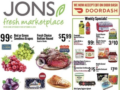 Jons Fresh Marketplace 1601 N Vermont Ave, Los Angeles, CA 90027 Flyer