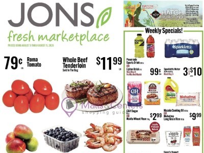 Thumbnail - Jons Fresh Marketplace 1717 W Glenoaks Blvd, Glendale, CA 91201 Flyer - 08/05/2026 - 08/11/2026