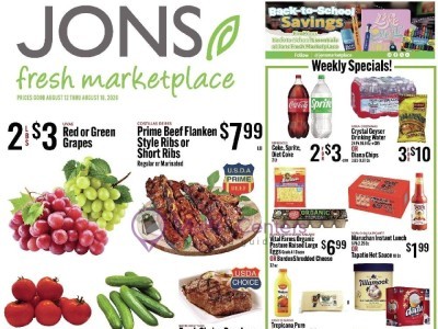 Thumbnail - Jons Fresh Marketplace 3334 W 8th St, Los Angeles, CA 90005 Flyer - 08/12/2026 - 08/18/2026